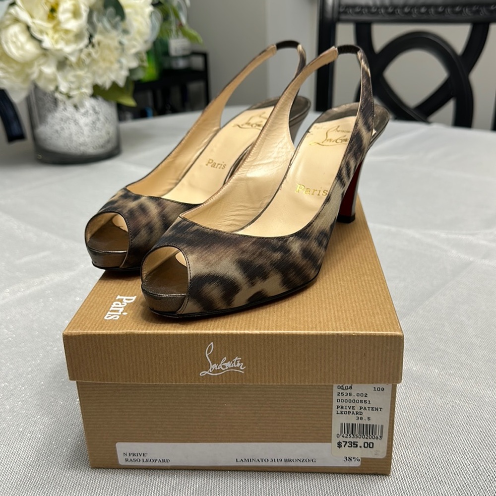 Christian Louboutin Leopard Heels